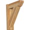 Ekena Millwork Traditional Slat Rough Sawn Outlooker, Western Red Cedar, 6"W x 18"D x 22"H OUT06X18X22TRA06RWR - alternate 1